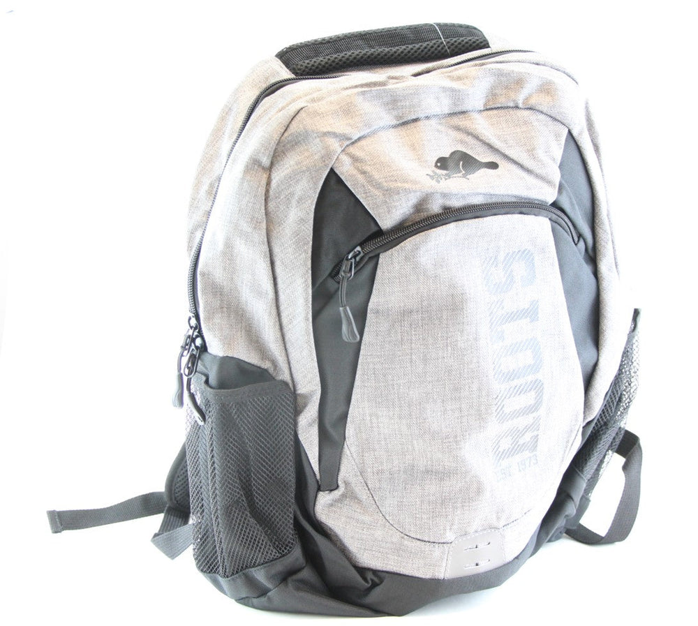 Sac à dos 45,5 cm x 31,5 cm x 18 cm Roots gris et noir