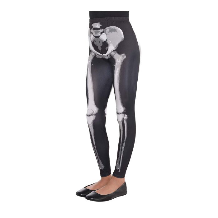 Costume enfant legging squelette (STD)