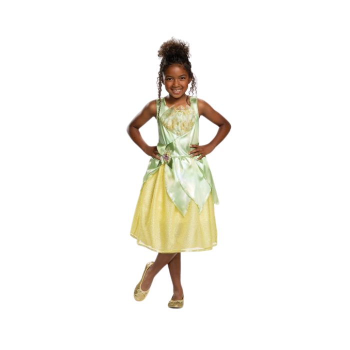 Costume enfant La princesse et la grenouille - Tiana robe