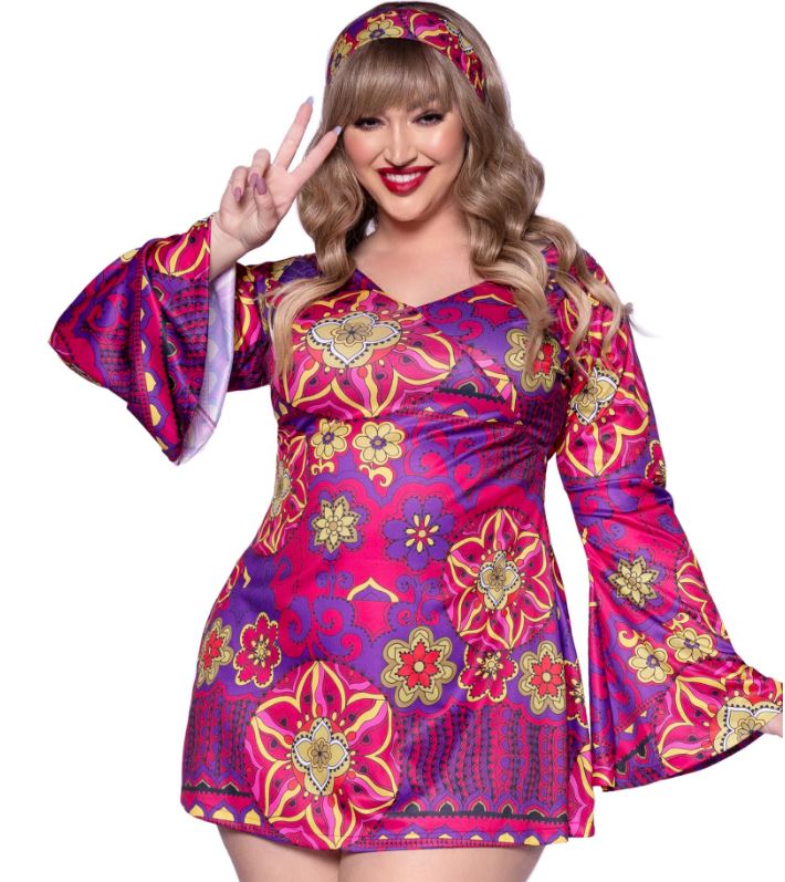Costume femme hippie