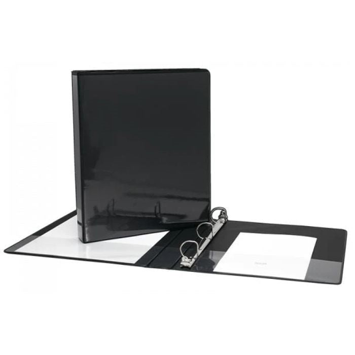 Cartable de présentation 1 po avec pochettes noir