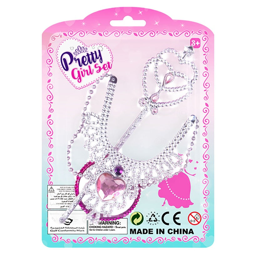 Ensemble d'accessoires de princesse (3 ans et plus)