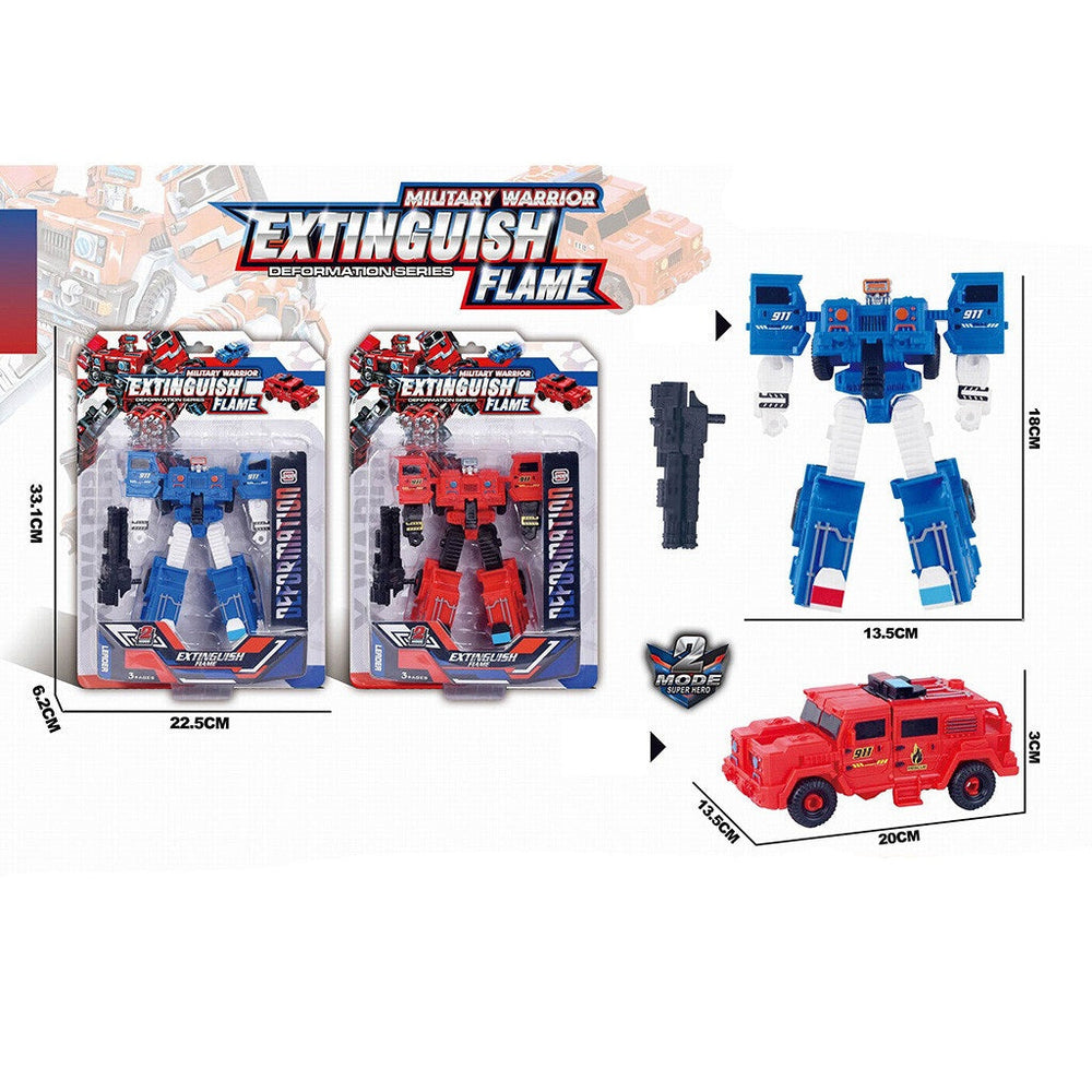 Voiture Transformers Warrior militaire