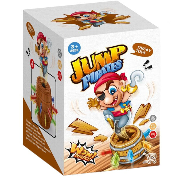 Jeu Pirate en baril 10 morceaux (3 ans et plus)