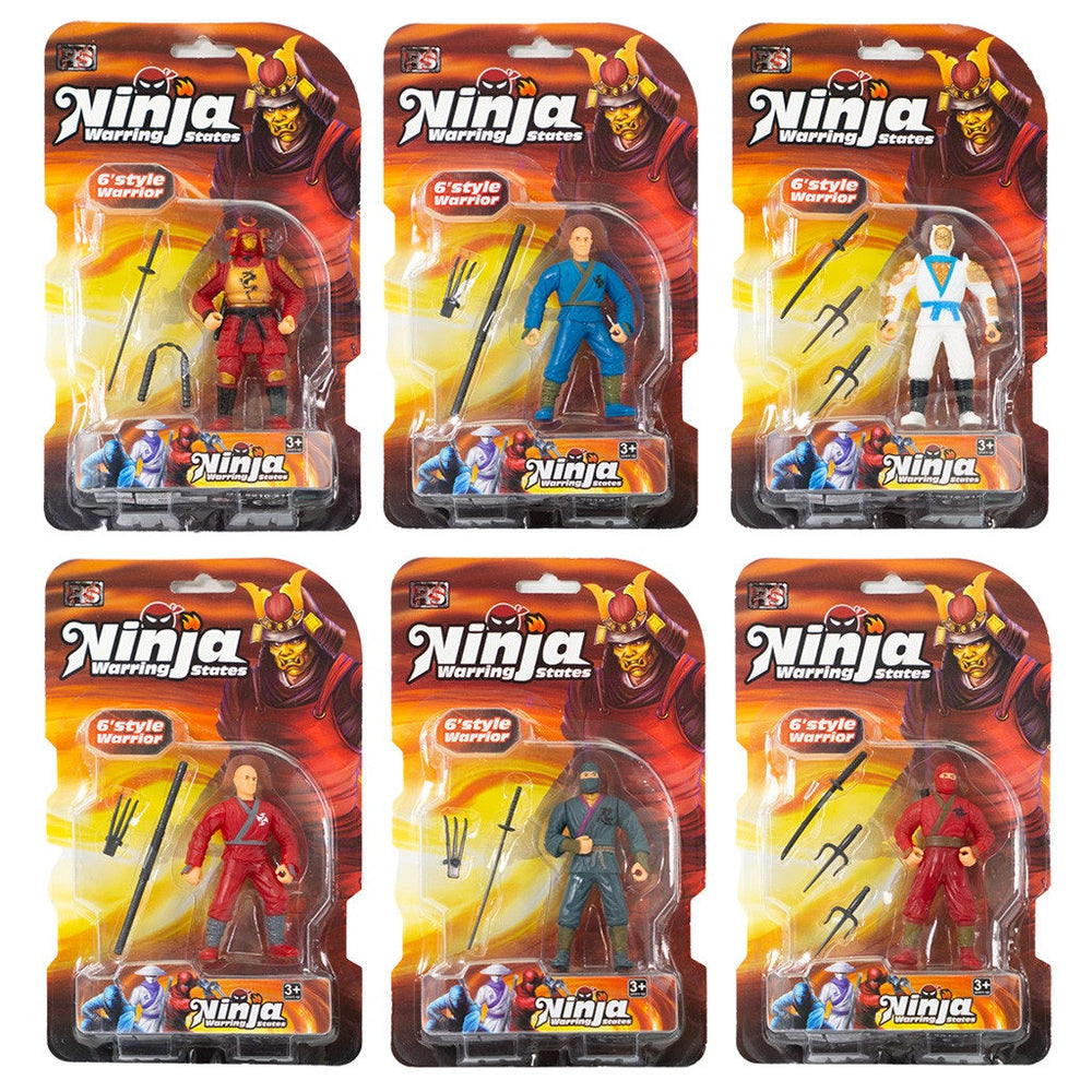 Figurine ninja avec accessoires (3 ans et plus)