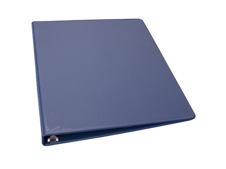 Cartable de présentation 1,5 po avec pochette bleu foncé