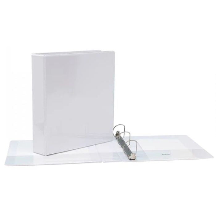 Cartable de présentation 1,5 po avec pochette blanc