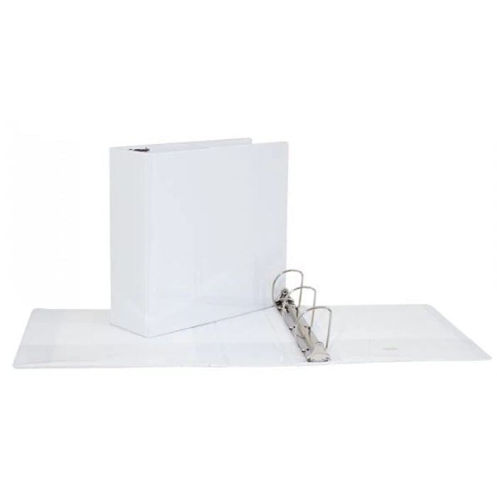 Cartable de présentation 3 po avec pochette blanc