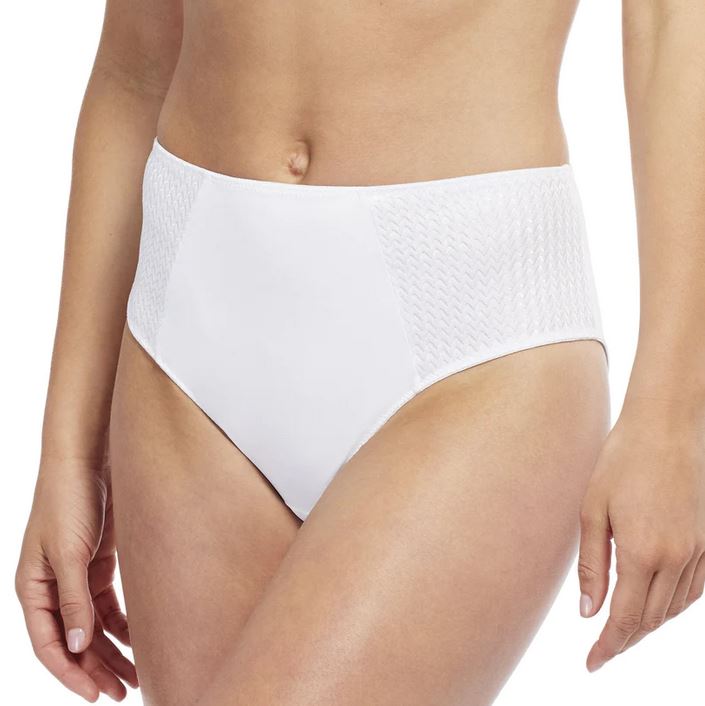 Culotte confort aux hanches blanc small