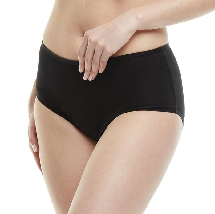 Culotte menstruelle noire