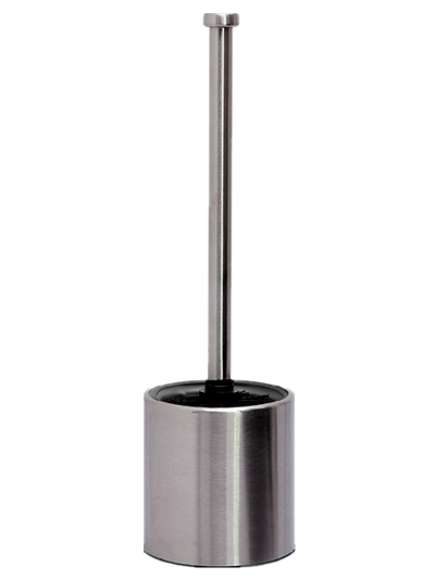 Brosse à toilette avec support et manche stainless