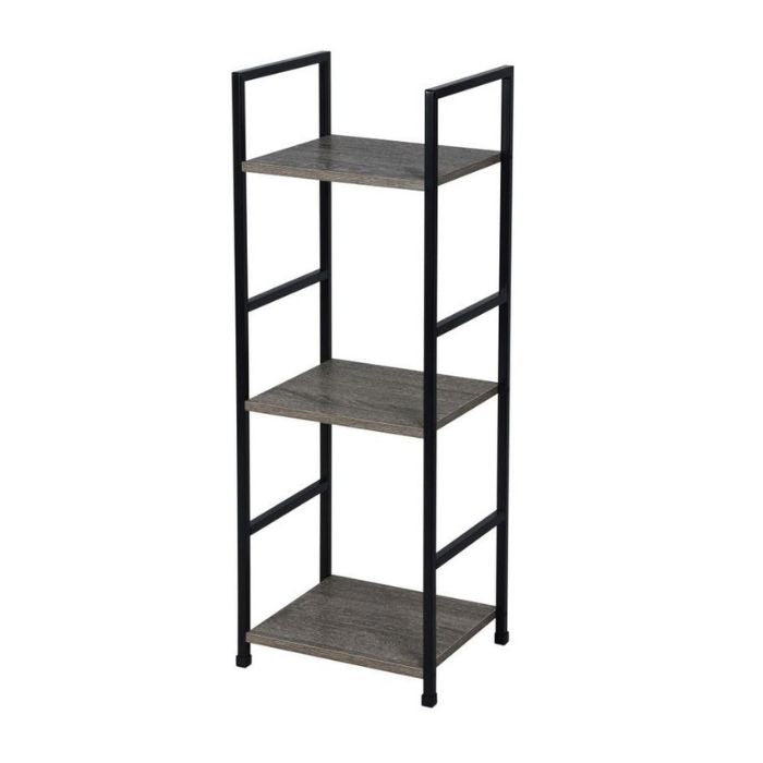 Étagère de rangement 11 po x 9 po x 32 po (3 tablettes) mdf gris
