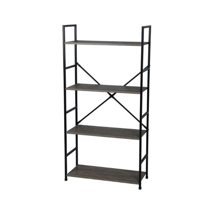 Étagère de rangement 23 po x 9 po x 44 po (4 tablettes) mdf gris