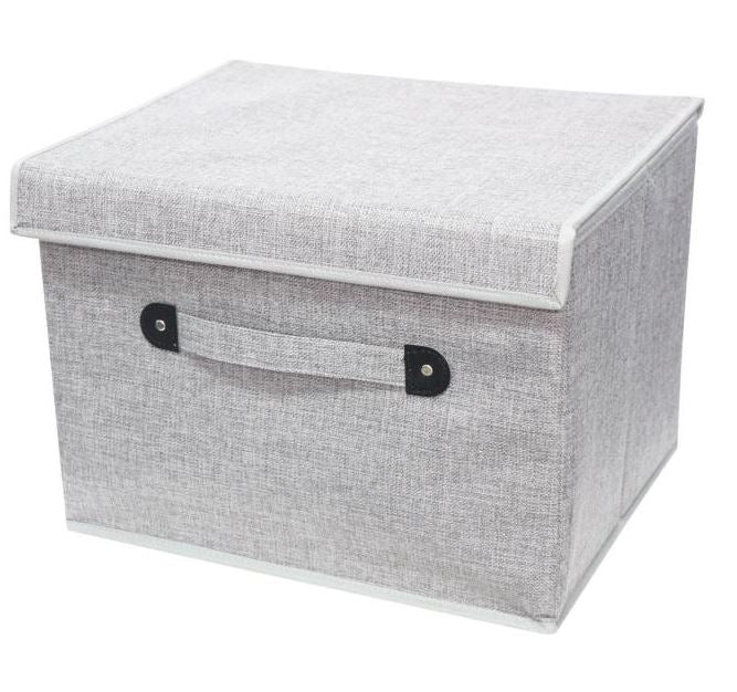 Bac de rangement pliable en tissu 14,6 po x 11,8 po x 10,6 po