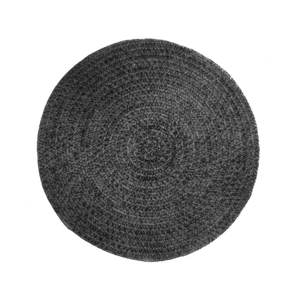 Napperon 15 po rond en textaline uni