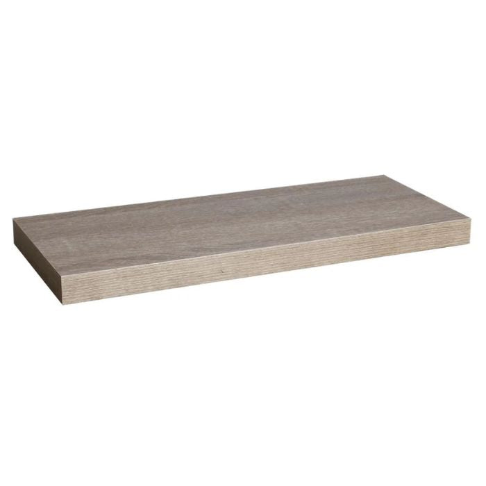 Tablette murale en bois grain de bois