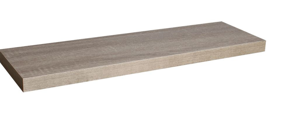 Tablette murale en bois grain de bois
