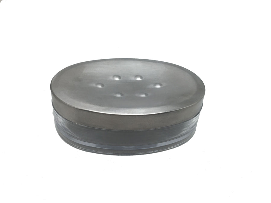Porte-savon en crylique clair