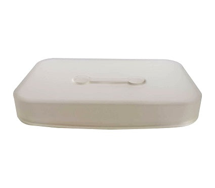 Porte-savon plastique givré