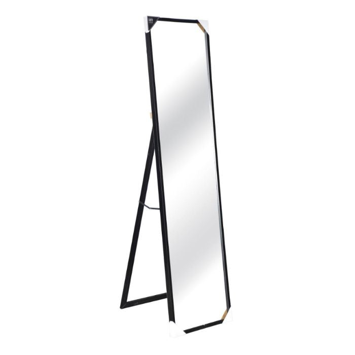 Miroir autoportant (type chevalet) avec bordure noire