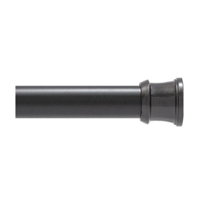 Tringle à rideau à tension 14 po - 76 po noir