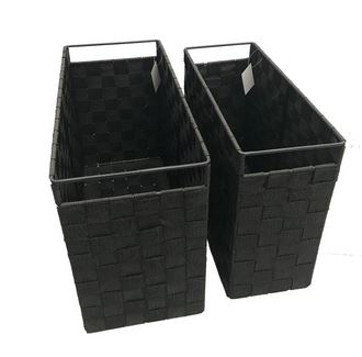 Panier à revue en nylon dimension noir