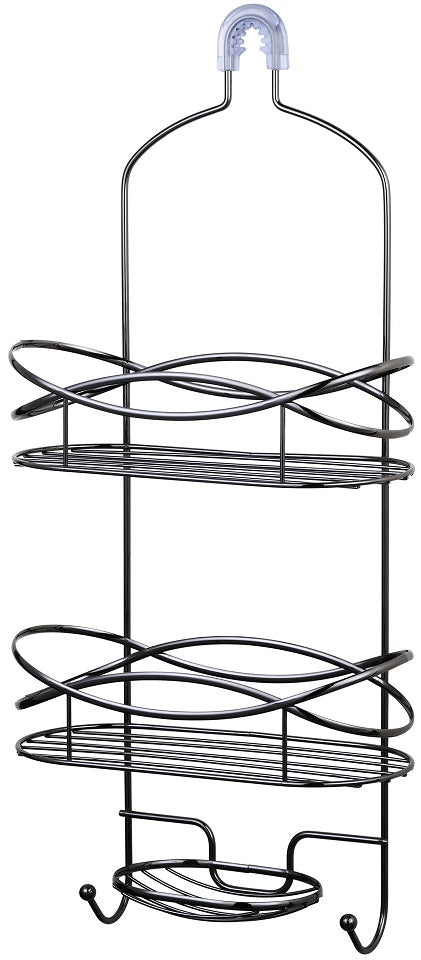 Étagère pour la douche vague chrome
