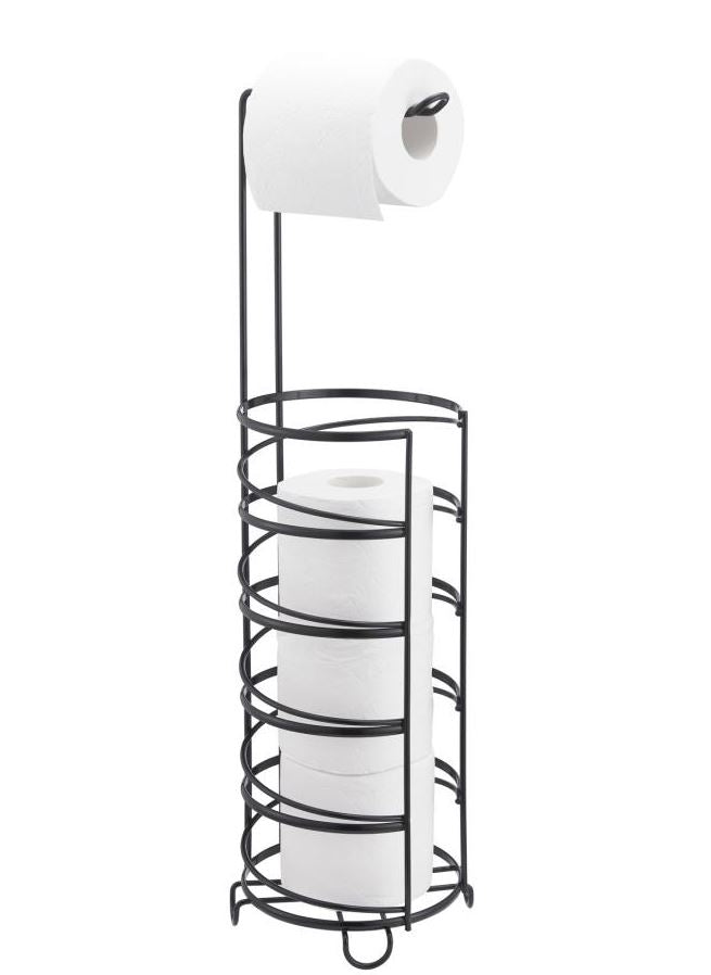 Porte-papier hygiénique avec rangement noir
