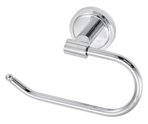 Porte-papier hygiénique mural en chrome