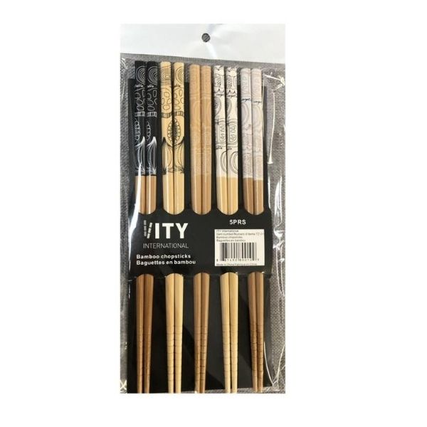 Baguettes en bambou (5 paires)