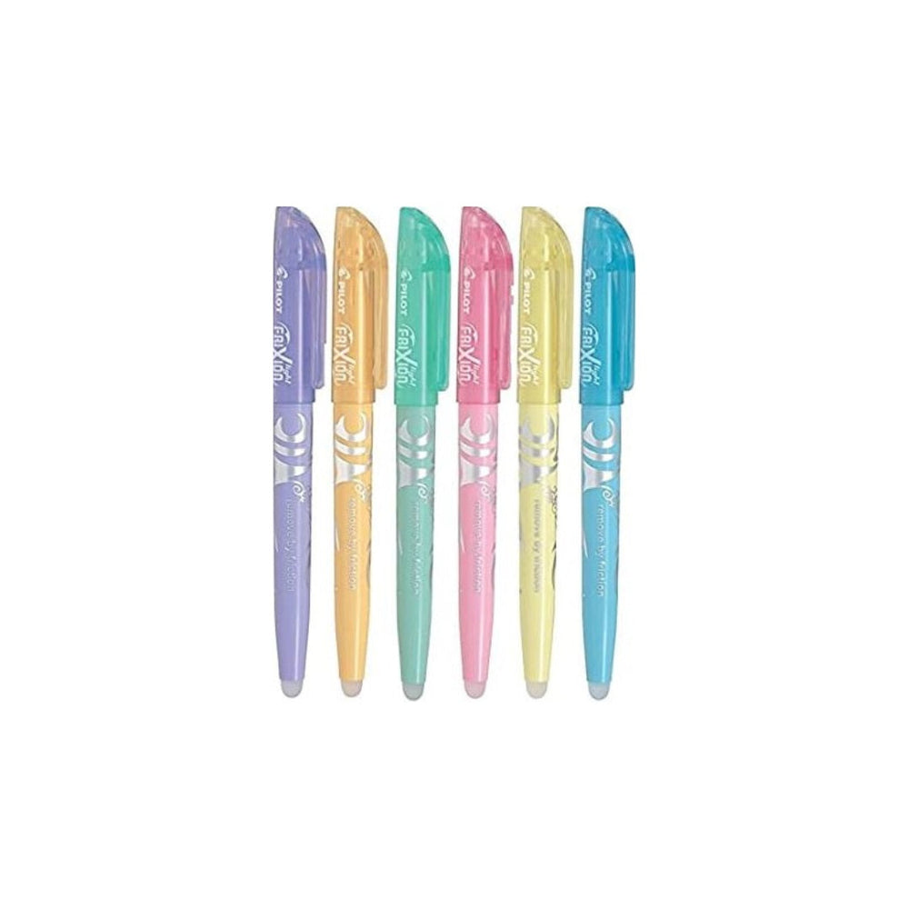 Surligneur effaçable Pilot Frixion Light pastel (paquet de 6)