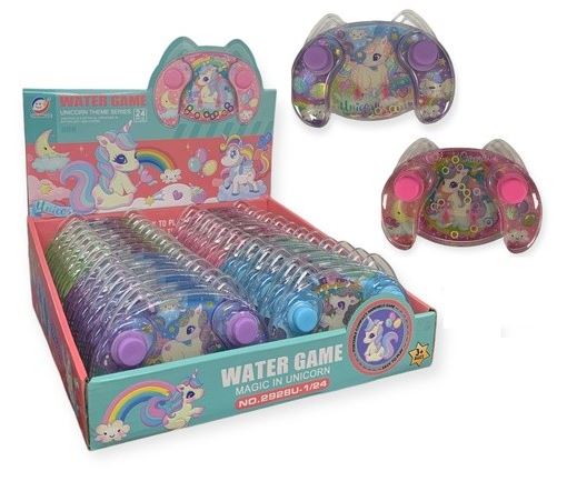 Jeu d'anneau dans l'eau licorne