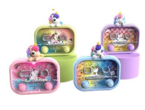 Jeu de billes dans l'eau licorne lumineux