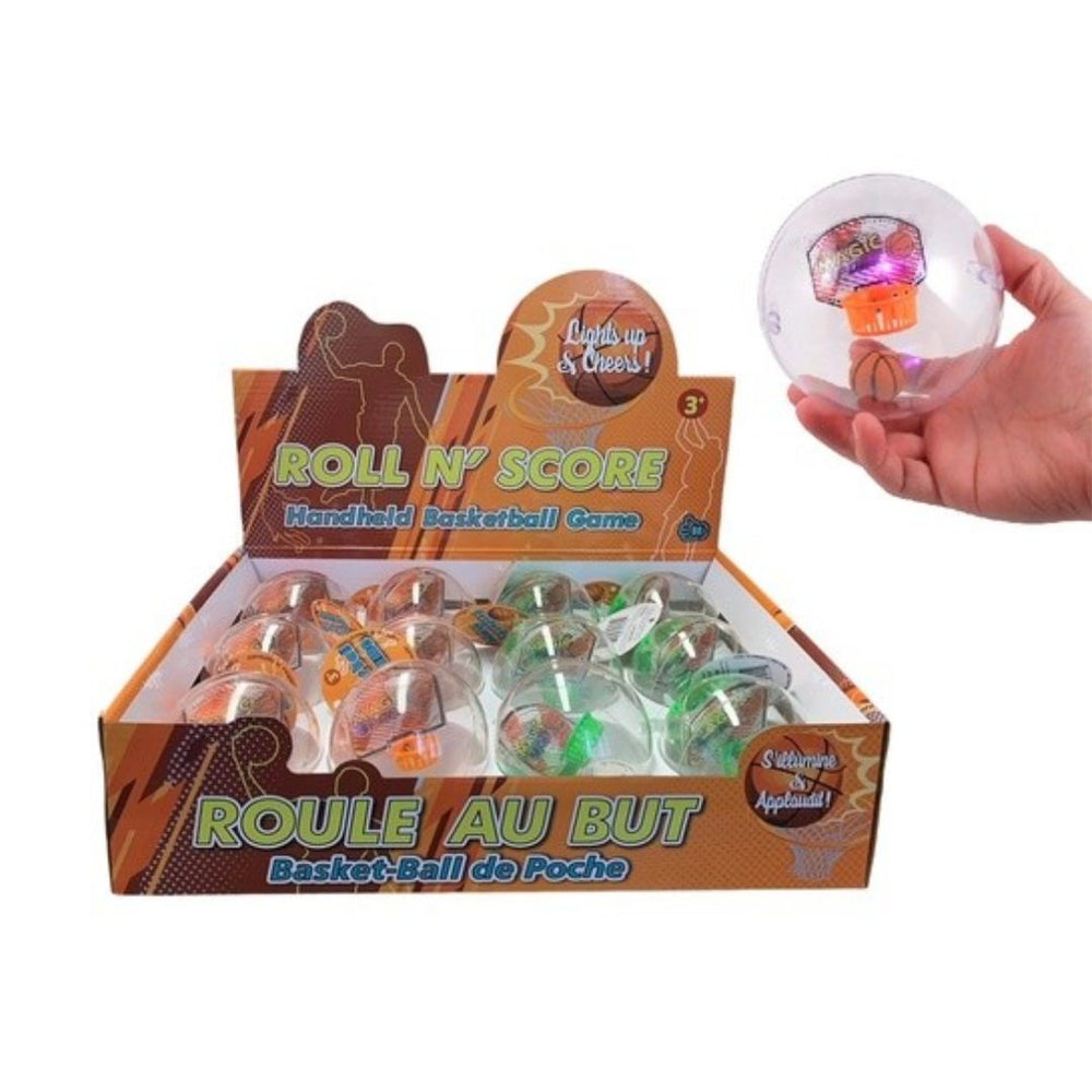Jeu de basketball format de poche avec son et lumière