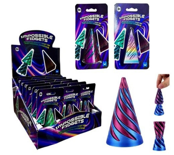 Cône Impossible Fidgets 2,63 po (3 ans et plus)