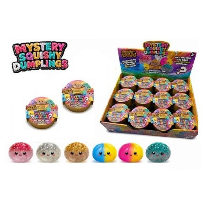 Squishy Dumpling jouet mystère sensoriel anti-stress à presser
