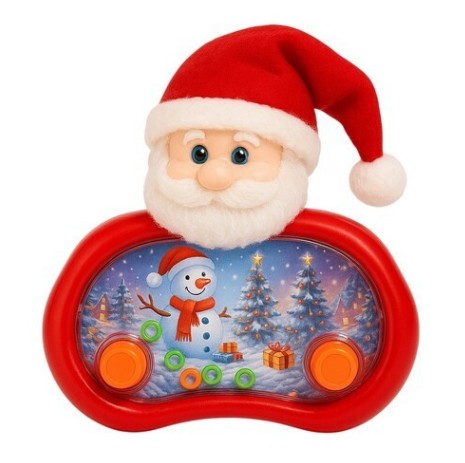 Jeu anneau dans l'eau Père Noël avec 2 boutons