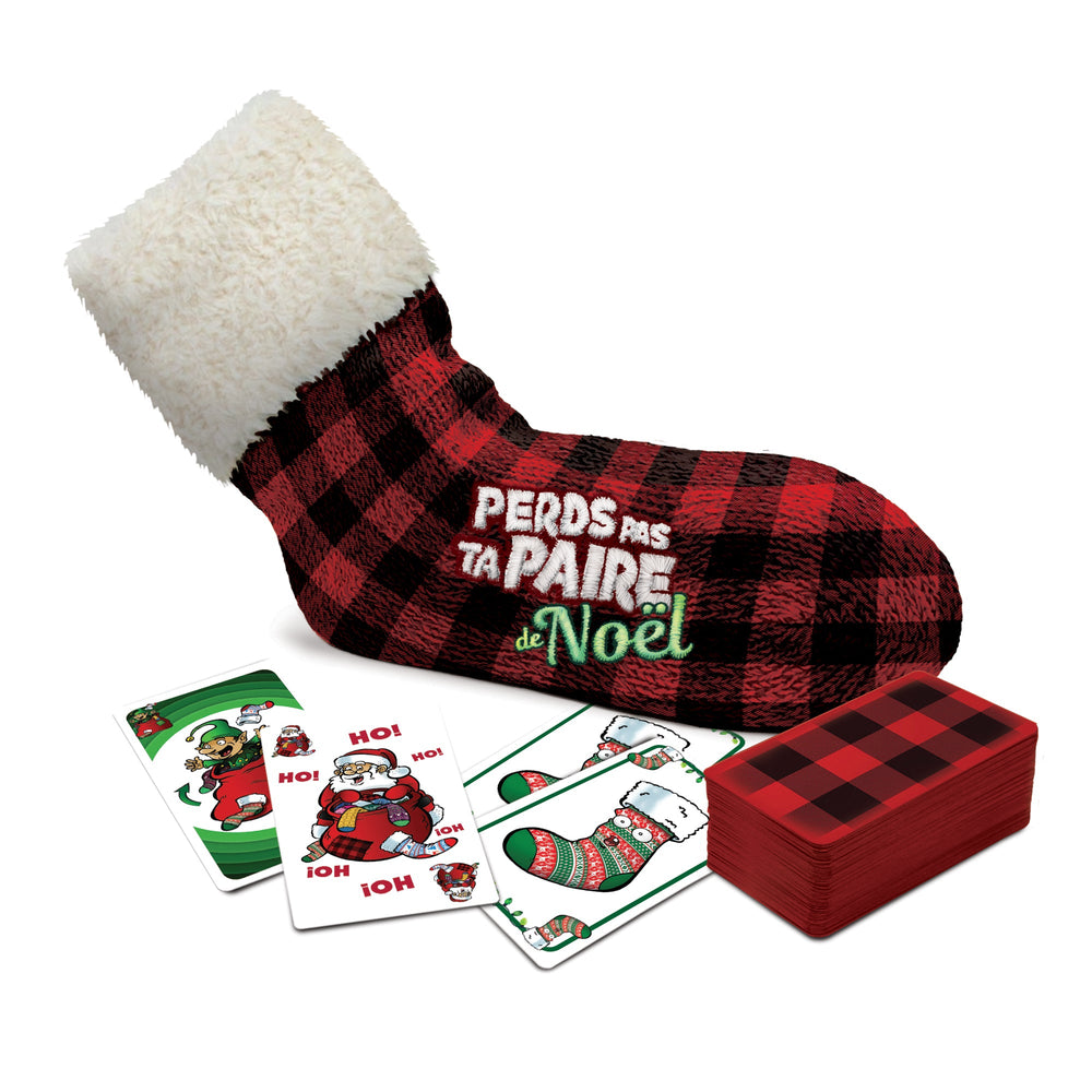 Jeu Perds pas ta paire édition Noël (7 ans et +, 3 à 6 joueurs)