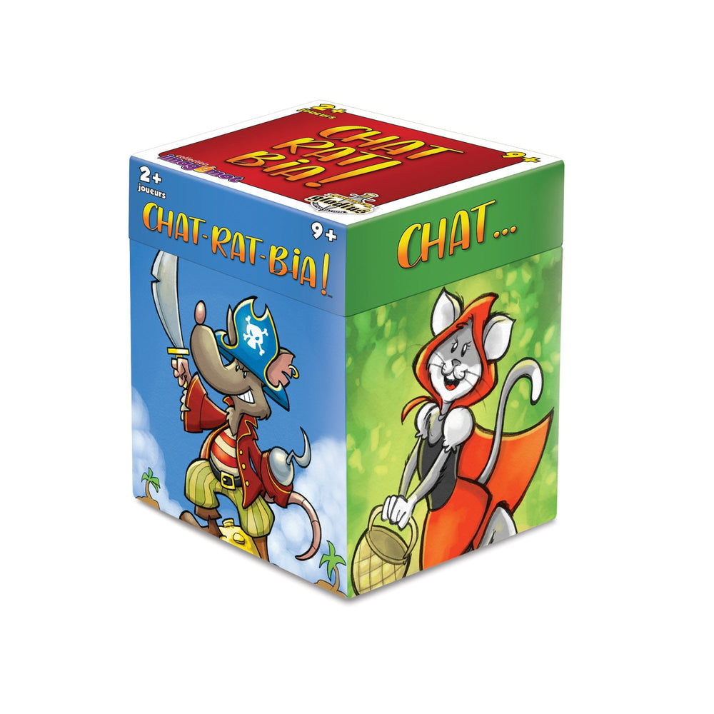 Jeu Chat-rat-bia! (9 ans et plus, 2 joueurs et plus)