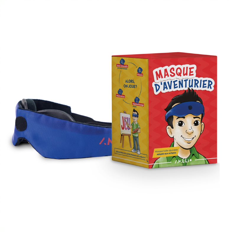 Amélio masque d'aventurier pour les 3 à 12 ans