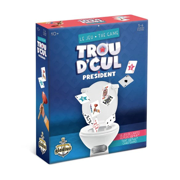 Jeu Trou d'cul président deluxe (10 ans et plus, 3 à 6 joueurs)