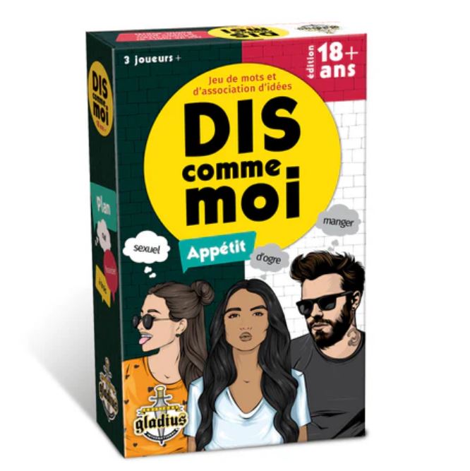 Jeu Dis comme moi (18 ans et plus, 3 joueurs et plus)