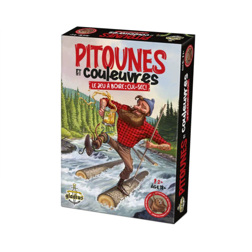 Jeu Pitounes et couleuvres (18 ans et plus, 2 joueurs et plus)