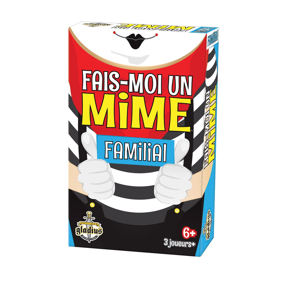 Jeu Fais-moi un mime familial (6 ans et plus, 3 joueurs et plus)