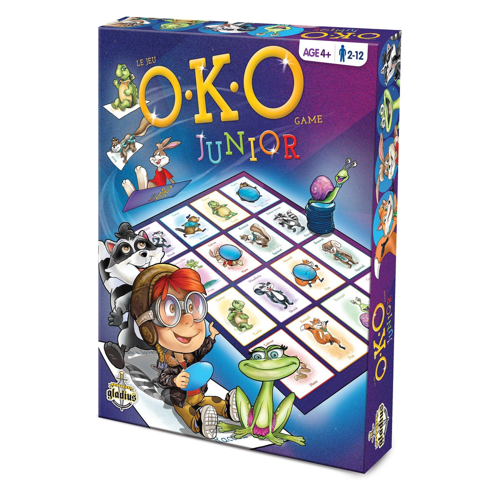 Jeu O.K.O. Junior (4 ans et plus, 2 à 12 joueurs)