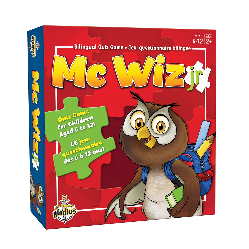 Jeu questionnaire Mc Wiz Jr (6 à 12 ans, 2 joueurs et plus)