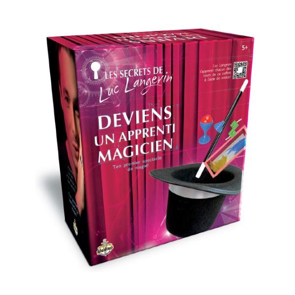 Jeu de magie Luc Langevin deviens un apprenti magicien (5 ans et +)
