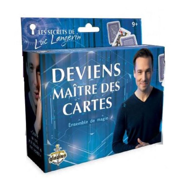 Jeu de magie Luc Langevin deviens maître des cartes (9 ans et +)