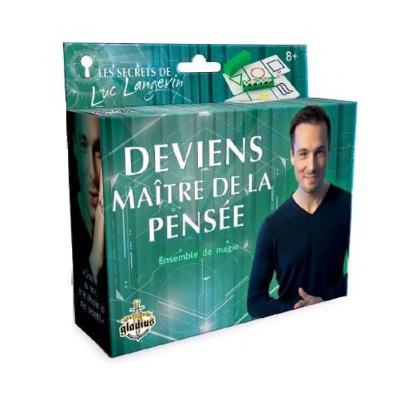 Jeu de magie Luc Langevin deviens maître de la pensée (8 ans et +)