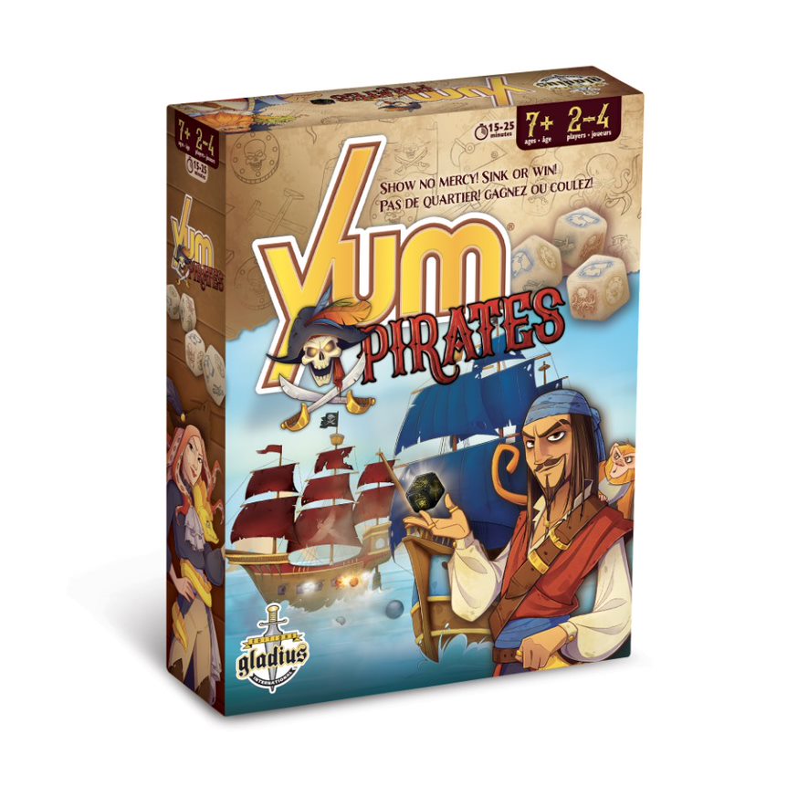 Jeu Yum pirates (7 ans et plus, 2 à 4 joueurs)